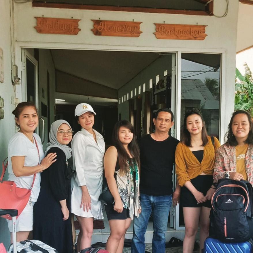 Belitung Backpacker Lägenhet Tanjung Pandan Exteriör bild