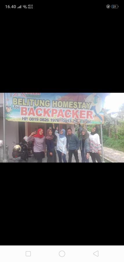 Belitung Backpacker Lägenhet Tanjung Pandan Exteriör bild