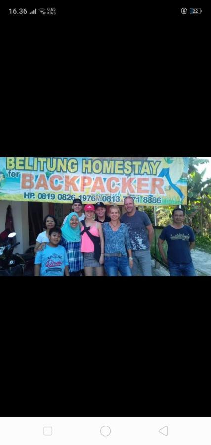Belitung Backpacker Lägenhet Tanjung Pandan Exteriör bild